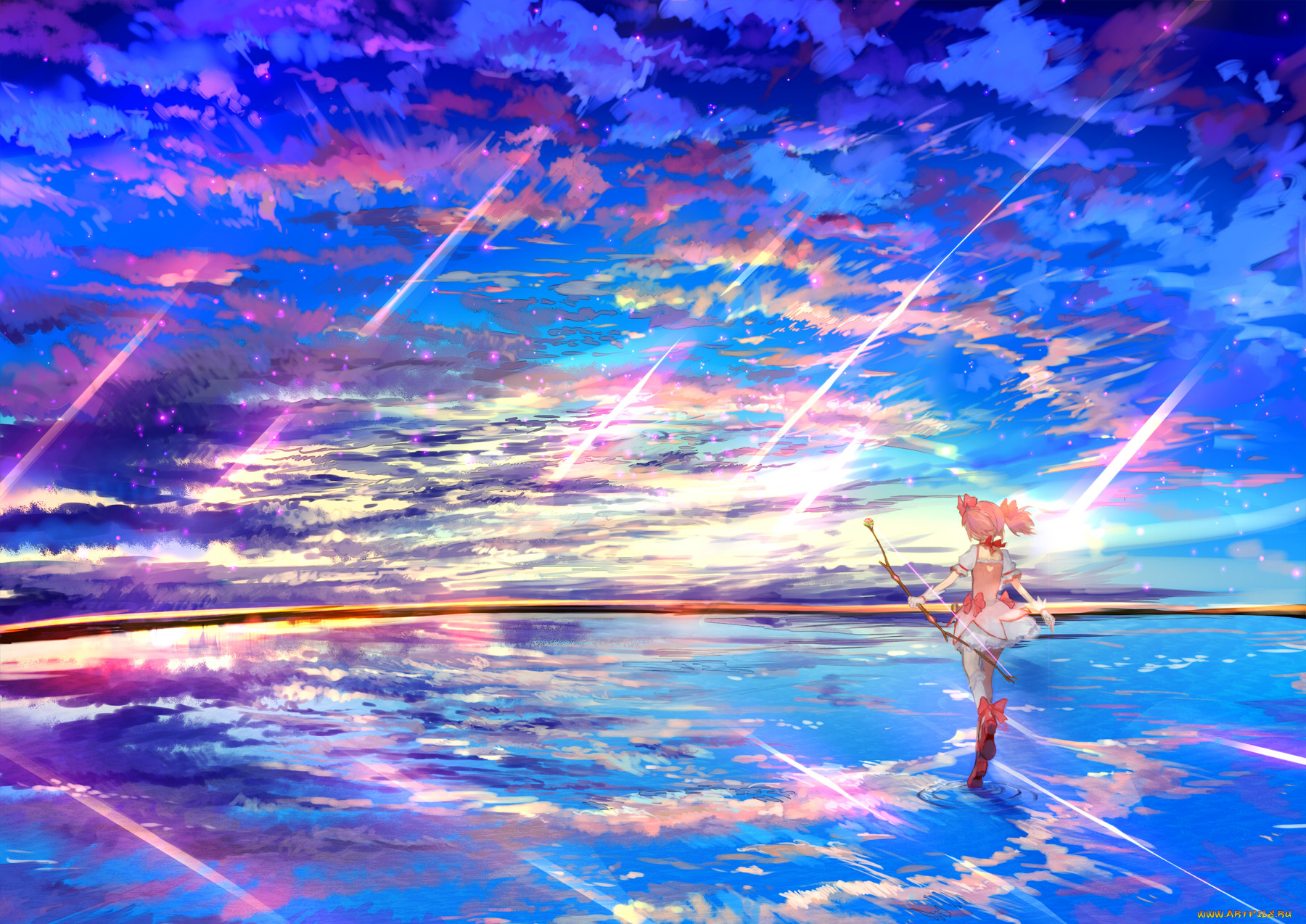 , mahou, shoujo, madoka, magika, kaname, magica